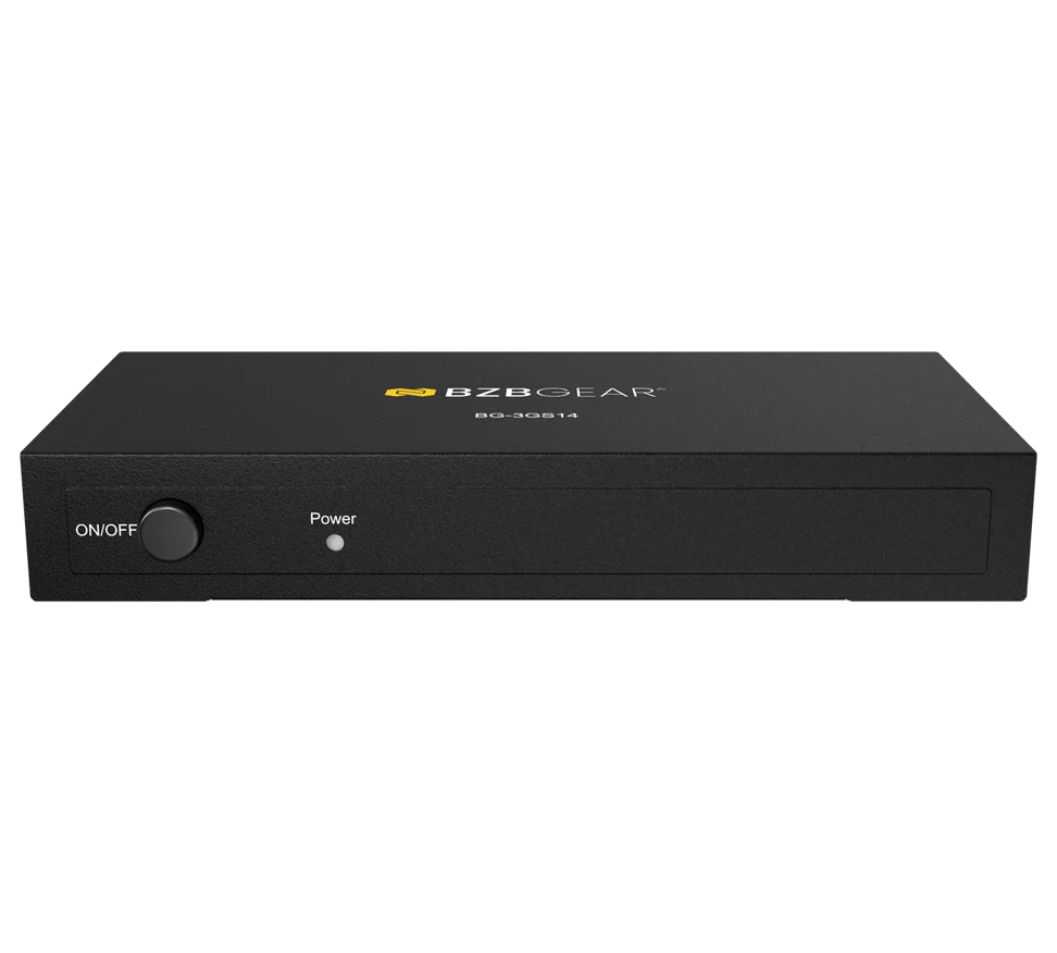 1080P FHD 3G-SDI 1x4 Splitter/Distribution Amplifier