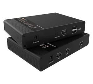 4K UHD HDMI/KVM Extender Over Cat5e/6 with Zero Latency and HDR/ARC Support up to 230ft