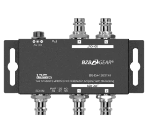 4K UHD 12G-SDI 1x4 Splitter/Distribution Amplifier