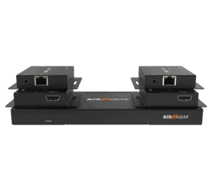 1x4 1080P/4K30 HDMI Splitter/Distribution Amplifier Kit with 4 Receivers up to 230ft over Category Cable