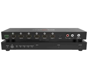 2x2 4K UHD HDMI Video Wall Controller with Audio De-embedding