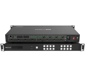 4x4 4K UHD HDMI Video Wall Processor/Seamless Matrix Switcher with Scaler/IR/Audio/RS-232