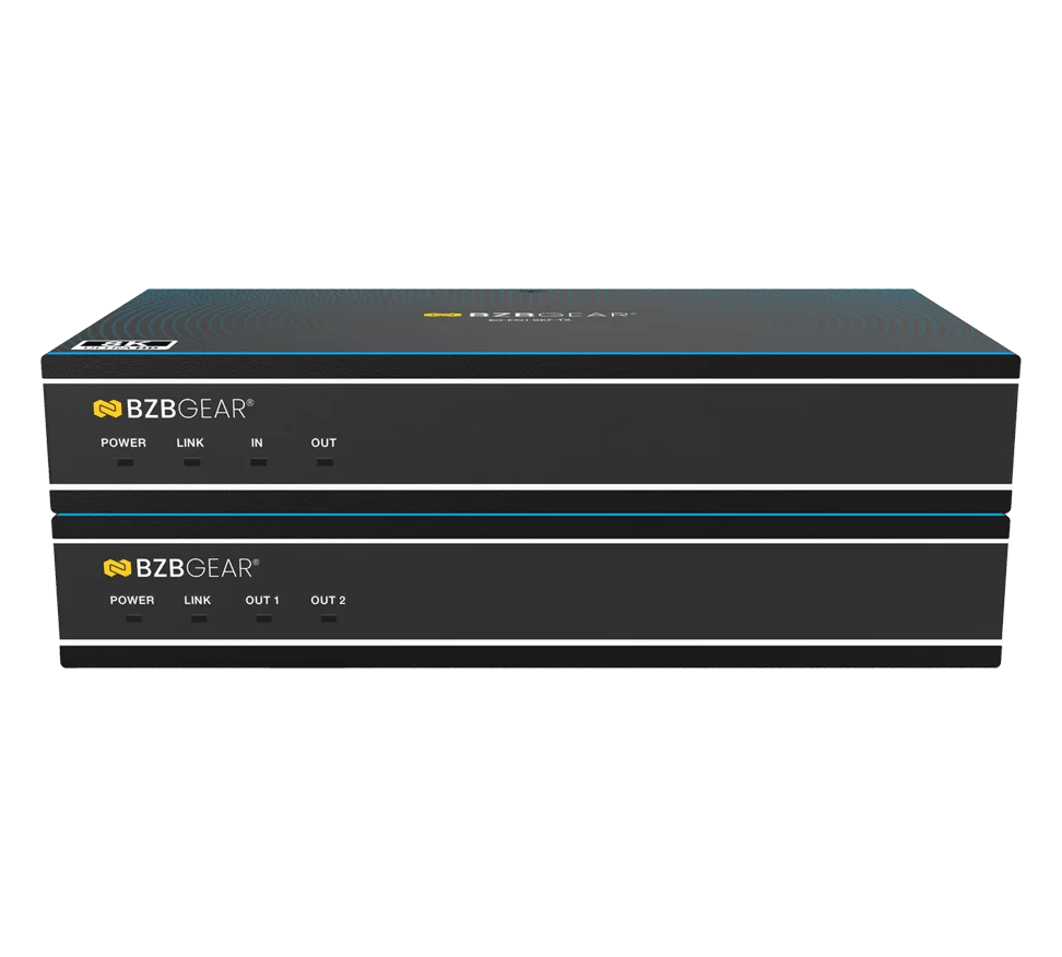 8K UHD HDMI 2.1 Over Fiber Extender - 8K60/4K120Hz with IR/RS-232/EDID Management & Audio Embedding/De-Embedding