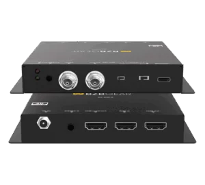 12G/6G/3G/HD-SDI & HDMI 2.0 Bi-Directional Converter with Audio Embedding and Extraction