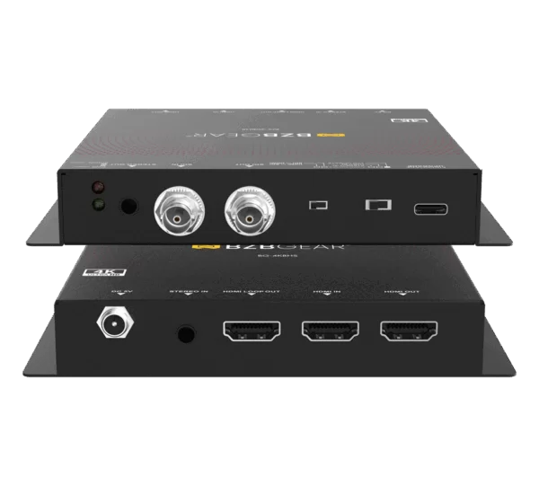 12G/6G/3G/HD-SDI & HDMI 2.0 Bi-Directional Converter with Audio Embedding and Extraction
