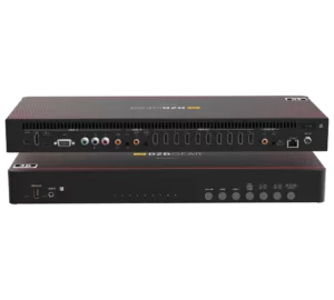4K UHD Advanced Multi Input Video Wall Processor with Seamless Switching/Scaling/EDID Management for up to 9 Tvs