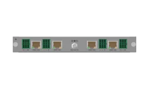 4-Ch FHD 60Hz HDBaseT 70M Input Card with Seamless Switching, Audio Embedding & RS232 (BG-MC-IN-HDBT70-2K)