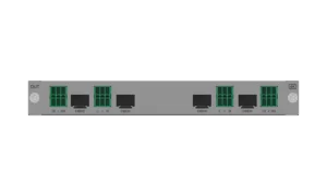 4-Ch UHD 4K Fiber Output Card, with Seamless Switching, Audio De-Embedding, RS232 and SFP Module upto 10KM (BG-MC-OUT-FIBER-4K)