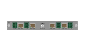 4-Ch FHD 60Hz HDBaseT 100M Output Card with Seamless Switching, Audio De-Embedding & RS232 (BG-MC-OUT-HDBT100-2K)