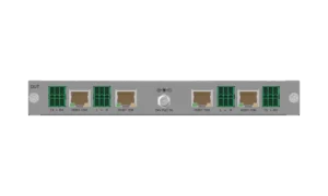 4-Ch FHD 60Hz HDBaseT 70M Output Card with Seamless Switching, Audio De-Embedding & RS232 (BG-MC-OUT-HDBT70-2K)