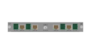 4-Ch UHD 4K HDBaseT 70M 18Gbps Output Card with Seamless Switching, Audio De-Embedding & RS232 (BG-MC-OUT-HDBT70-4K)