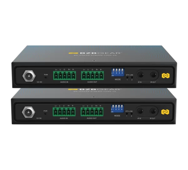 4K120 UHD HDMI 2.1 Extender with IR/eARC/ARC/PoC/RS-232/Ethernet/USB/KVM/Balanced Audio up to 560ft