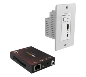 4K UHD 18Gbps HDMI/MDP Wall Plate Transmitter/Receiver Kit up to 164ft