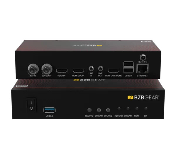 1 Channel SDI/HDMI Encoder/Decoder/Recorder with Audio/USB 3.0 for Storage