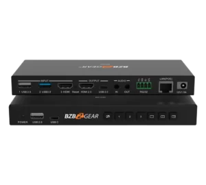 3-Port 4K UHD USB/HDMI Camera Video Selector and Mixer